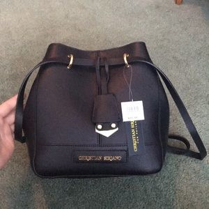NWT Christian Soriano black purse